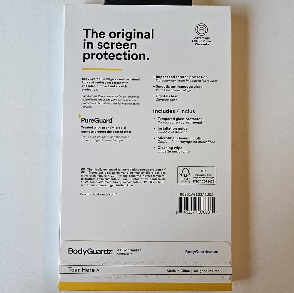 iPhone 14 Pro Max - BodyGuardz PureGuard Screen Protector - Picture 2 of 3